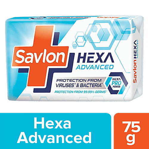 Savlon Hexa Advanced Soap, 75 g  