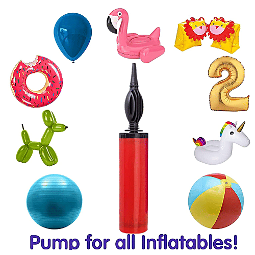Se7en Balloon Pump, Easy To Use, For Latex & Decorative Balloons, Manual, 1 pc  