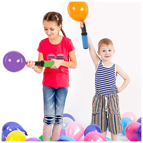 Se7en Balloon Pump, Easy To Use, For Latex & Decorative Balloons, Manual, 1 pc  