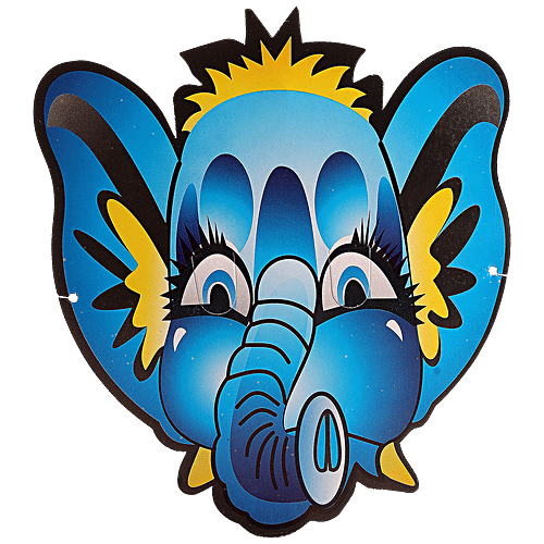 Se7en Paper Mask - For Costume Parties, Cosplays, Dress Ups, Assorted, 10 pcs