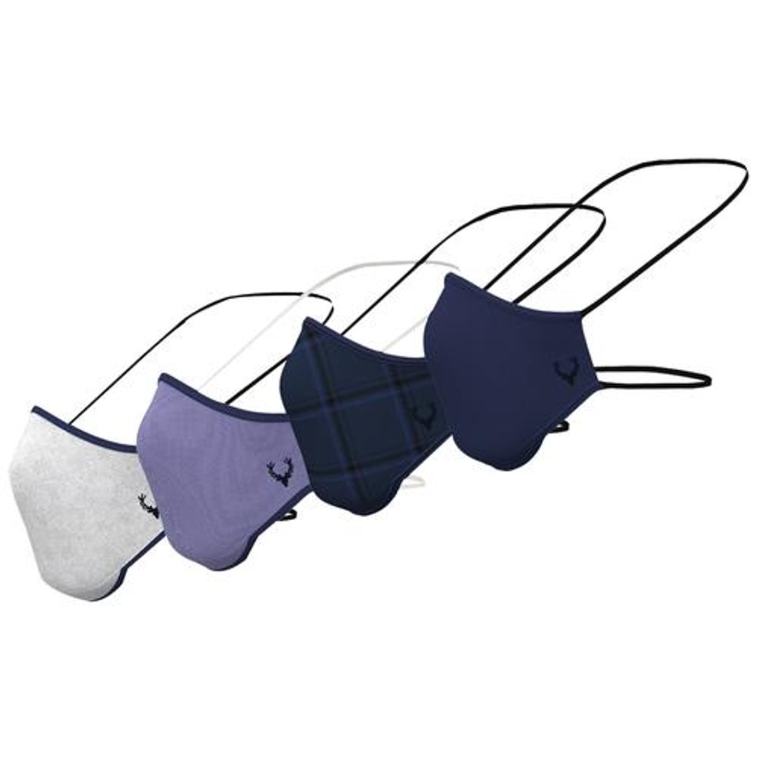 Buy Allen Solly Face Mask 3 Ply Reusable, Cotton, 03299 Online at