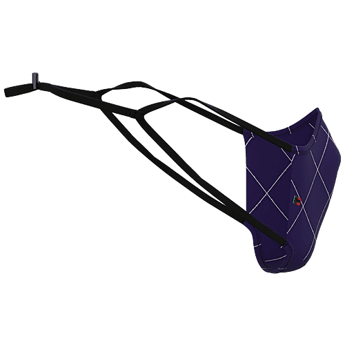 Buy Peter England Face Mask, 3 Ply With Nose Clip Assorted Colour