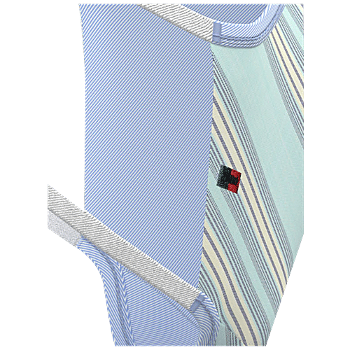 Buy Peter England Face Mask, 3 Ply With Nose Clip Assorted Colour