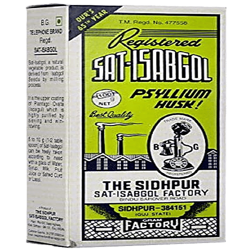 SAT-ISABGOL Psyllium Husks, 50 g  