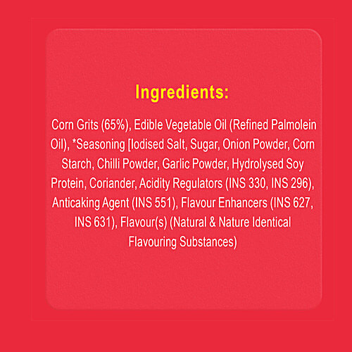 Crax Curls Chatpata Masala Corn Puffs, 57 g  