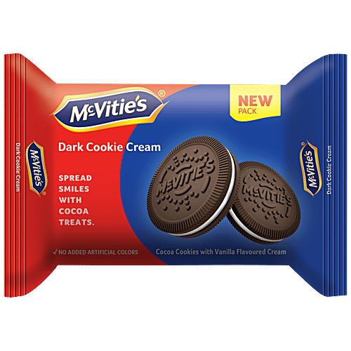 Mcvities Dark Cookie Cream, 50 g  