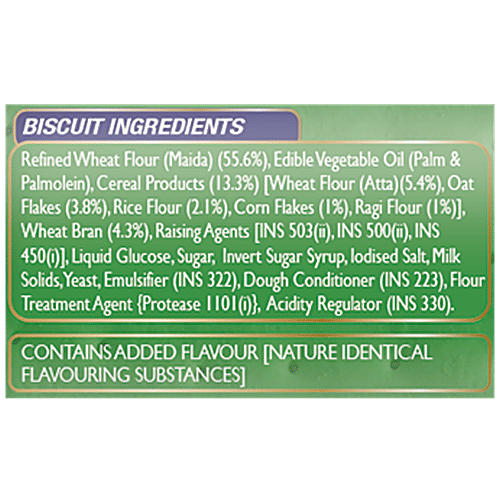 McVitie's 5 Grain Cracker, 46.3 g Trans Fat Free & Source Of Fibre