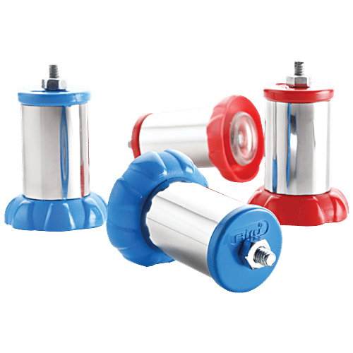 Buy Ritu Ritu plasticgasstovelegsantislipassortedcolour 4 pcs Online at Best Price of Rs