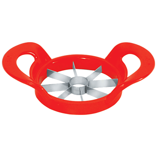 Ritu Plastic Apple Cutter- Red, 1 pc  