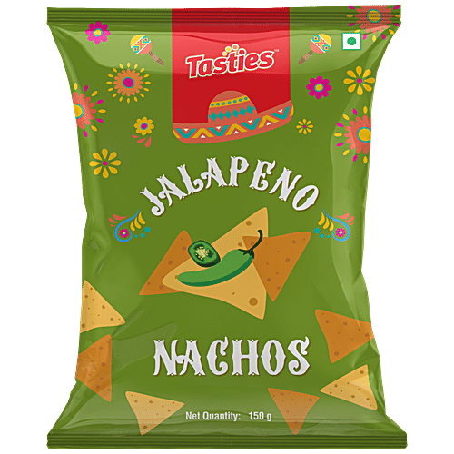 Buy Tasties Nacho Chips Jalapeno Online at Best Price of Rs 65