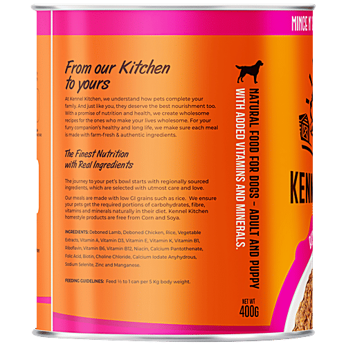 Buy Kennel kitchen Mince N Gravy Dog Food For Adult & Puppy Chicken