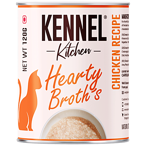 Buy Kennel kitchen Hearty Broths Chicken Recipe Cat Food, Adult