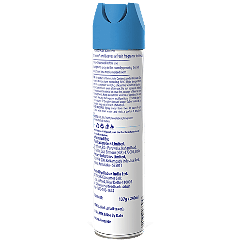 Dabur Sanitize Air Sanitizer, 240 ml