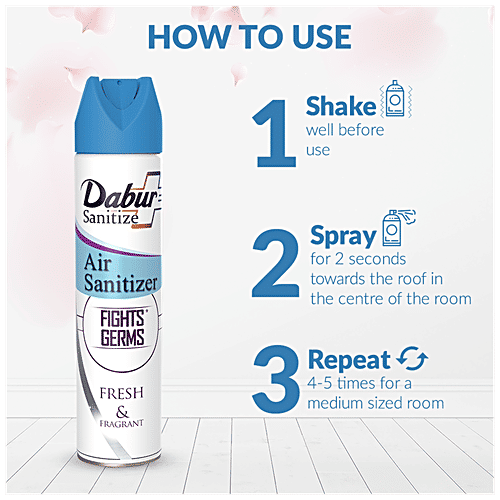 Dabur Sanitize Air Sanitizer, 240 ml