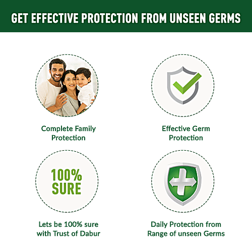Dabur Sanitize Germ Protection Soap, 75 g (Buy 3 Get 1 Free) 