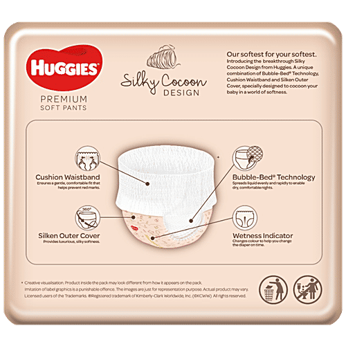 Huggies Premium Soft Diaper Pants - Small, 28 pcs  