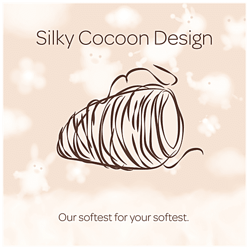 Huggies Premium Soft Diaper Pant -, Medium, Silky Cocoon Design, Wetness Indicator, 22 pcs  