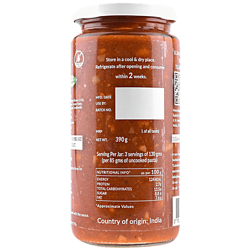 Buy The Gourmet Jar Pasta Sauce Nutty Online at Best Price of Rs 249