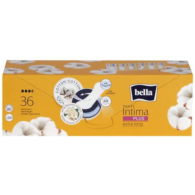 Buy Bella Panty Liners Intima Plus Extra Long Online at Best Price of