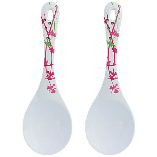 Buy Iveo 100 Melamine Serving Spoon STS Set Online at Best Price of Rs