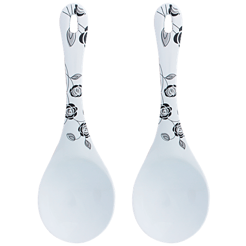 Buy Iveo 100 Melamine Serving Spoon FLM Set Online at Best Price of Rs