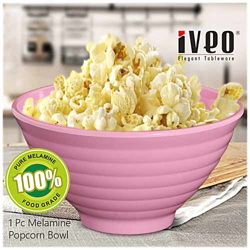 Buy Iveo 100 Melamine Popcorn Bowl Pink Online at Best Price of Rs
