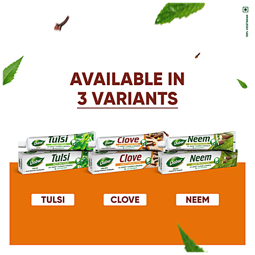 Buy Dabur Herb'l Clove Cavity Protection Toothpaste Fluoride Free