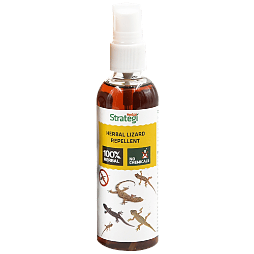 Herbal Strategi Herbal Lizard Repellent, 100 ml  Extremely effective
  Herbal
 No Chemicals