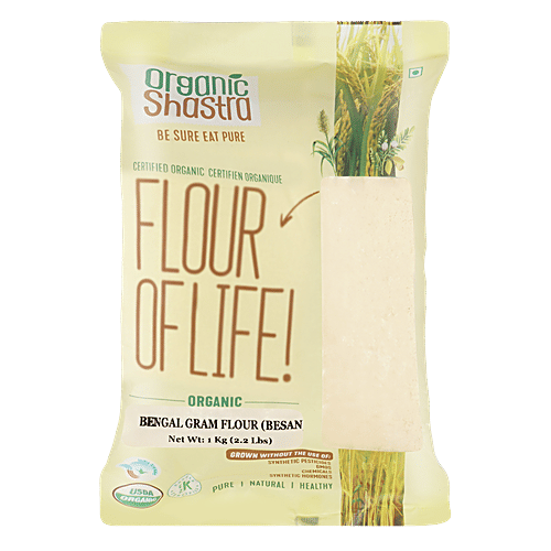 Buy Organic Shastra Chickpea Flour Online at Best Price of Rs 190