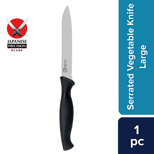 Buy bb home Premium Serrated Vegetable Knife Large, Stainless Steel