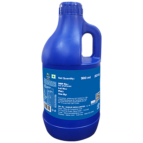 Dabur Anmol Gold Pure Coconut Oil - Edible Grade, Natural, For Hair & Skin Use, 900 ml