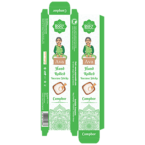 Ava Natural Camphor Incense Stick, 15 pcs  Natural