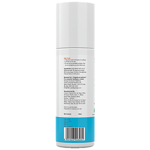 Godrej Protekt On the Go Disinfectant Spray - Anti-Bacterial, 85 ml  Kills 99.9% Germs