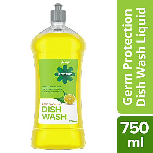 Buy Godrej Protekt Germ Protection Dish Wash Liquid Gel Lime