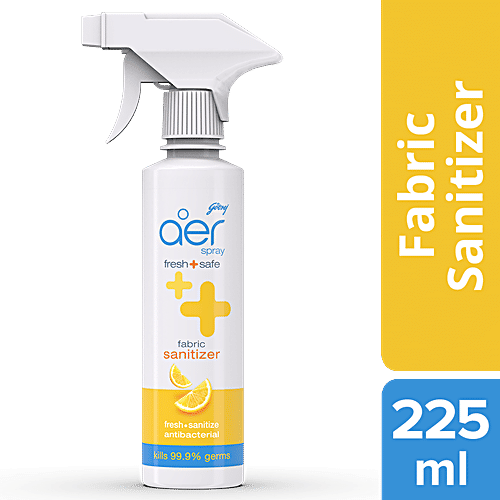Buy Godrej Aer Fabric Sanitizer Spray 99.9 Germ Protection, Long