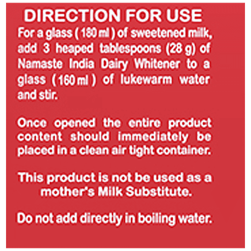 Namaste India Gold Standard Dairy Whitener, 1 kg Pouch