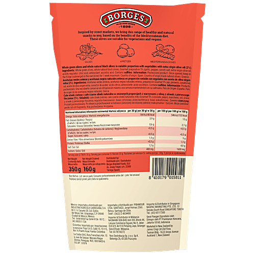 BORGES Gourmet Charm Olives, 350 g  