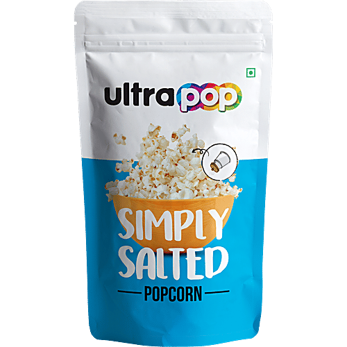 Ultrapop Popcorn - Simply Salted, 30 g No Added Preservatives, Zero Cholesterol