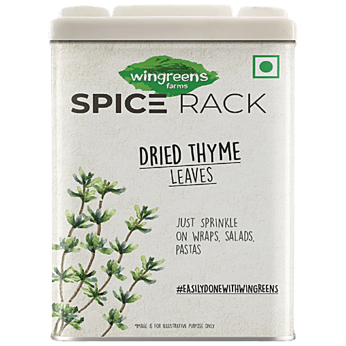 Buy Wingreens Farms Spice Rack Thyme Herb Leaves, International