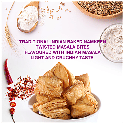 POLKA Marori Khari Puff - Flaky & Crispy, Teatime Snack, 300 g  