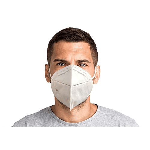 Verage N95 Face Mask - With 6 layers & Inbuilt Nose Pin, 23 X 16 cm (Pack of 5)