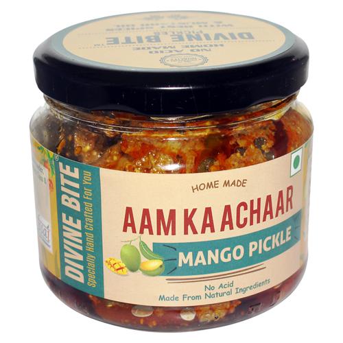 Buy Divine Bite Mango Pickle m Ka Achaar Home Made Online At Best Price Of Rs 178 50 Bigbasket