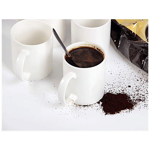 Clay Craft Swiss Milk Mug - White, 350 ml  Microwave & Dishwasher Safe