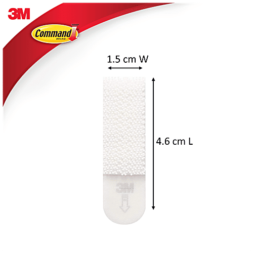 Command Small Picture Hanging Strips, 8 pcs  No Nails & No Damage