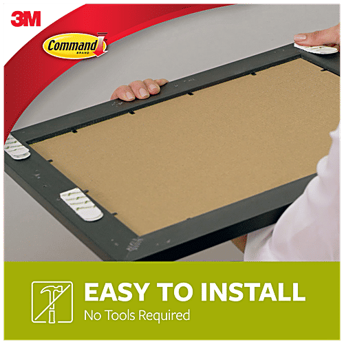 Command Small Picture Hanging Strips, 8 pcs  No Nails & No Damage