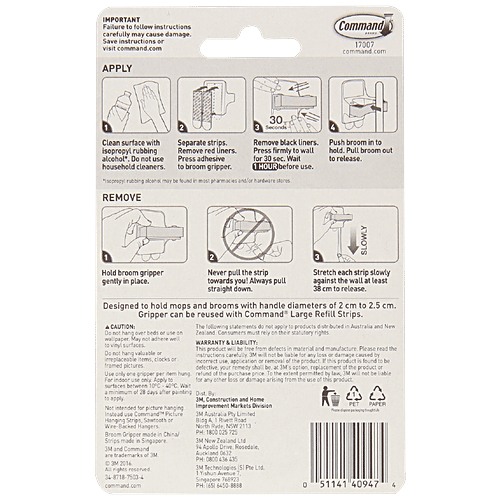 Buy Command Broom Gripper Online at Best Price of Rs 414 bigbasket