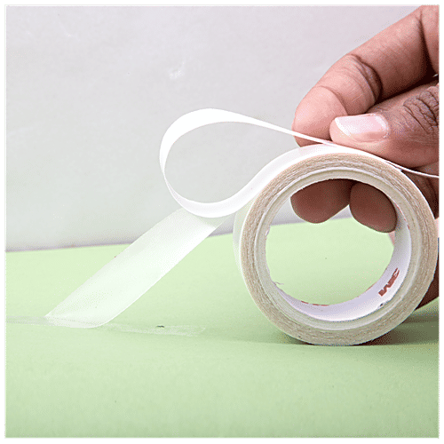 Buy Scotch Double Sided Craft Transparent Craft Tape - 0.75x3 m Online at  Best Price of Rs 85 - bigbasket