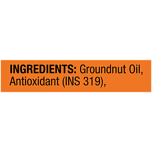 Gemini Filtered Groundnut Oil, 4.35 Kg  