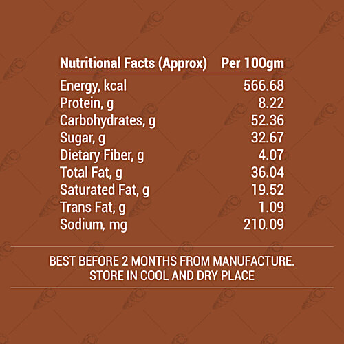 Dangee Dums Cream Roll - Chocolate, 50 g  