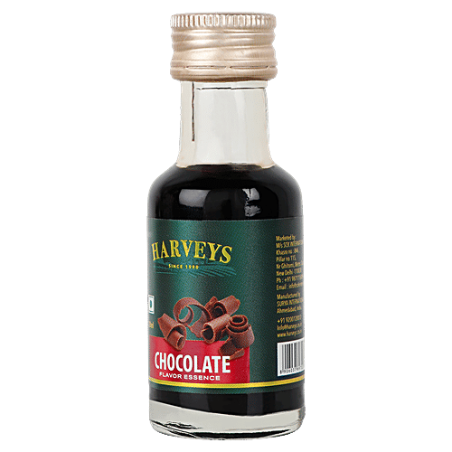 Harveys  Chocolate Flavour Essence, 28 ml Glass Bottle Rich in Fragrance